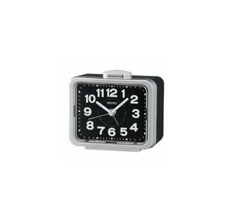 Seiko Silver Alarm Clock