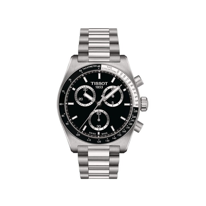 Tissot PR516 Chronograph Black Dial