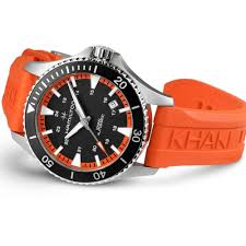 Gents Hamilton Khaki Scuba Automatic Orange Watch