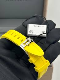 Gents Hamilton Khaki Scuba Automatic Yellow Watch