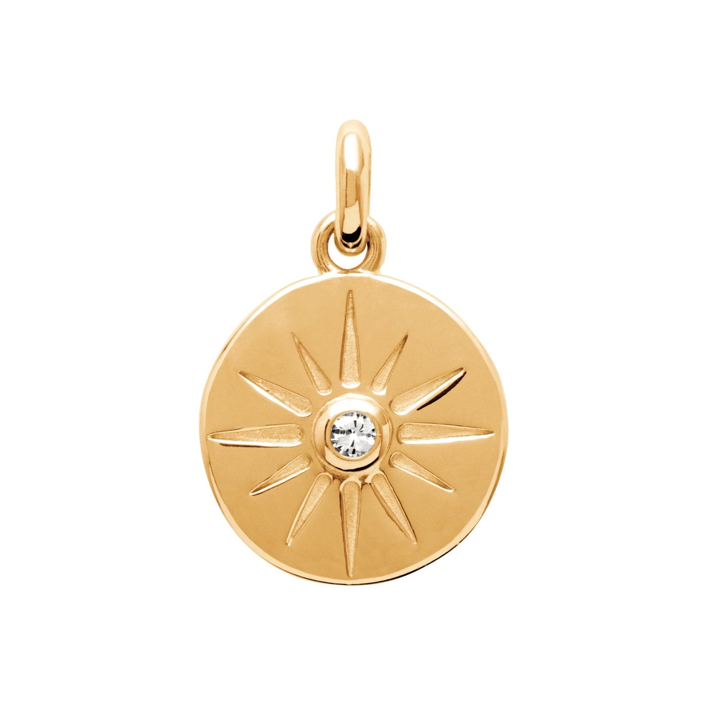 Burren 18ct Gold Plated So In Love With You Pendant