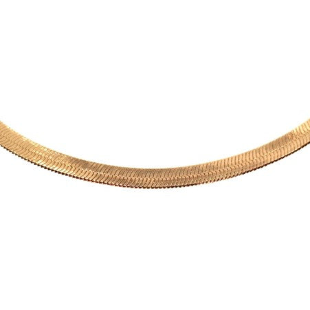 Burren 18ct Gold Plated 18" Snake Chain