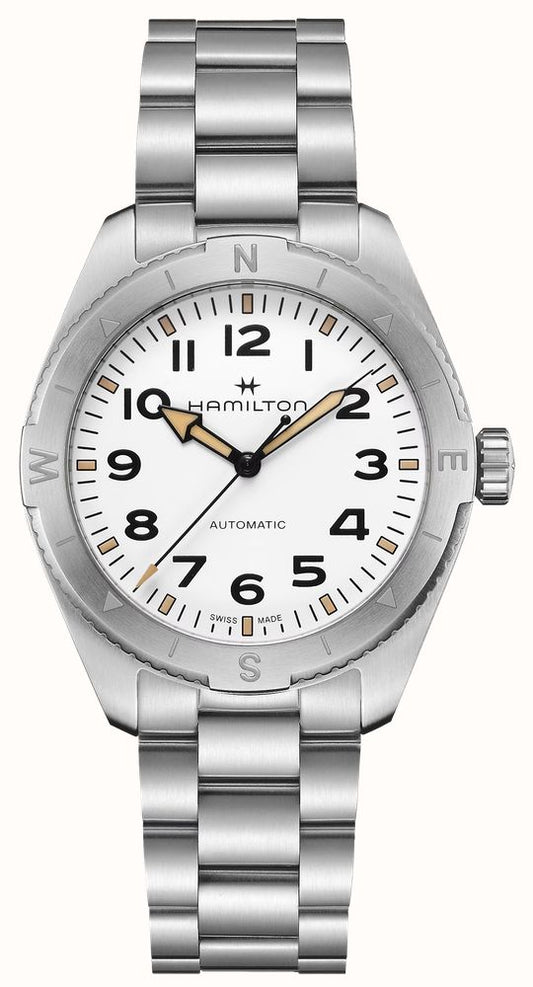 Hamilton Khaki Field Expedition Auto White Dial