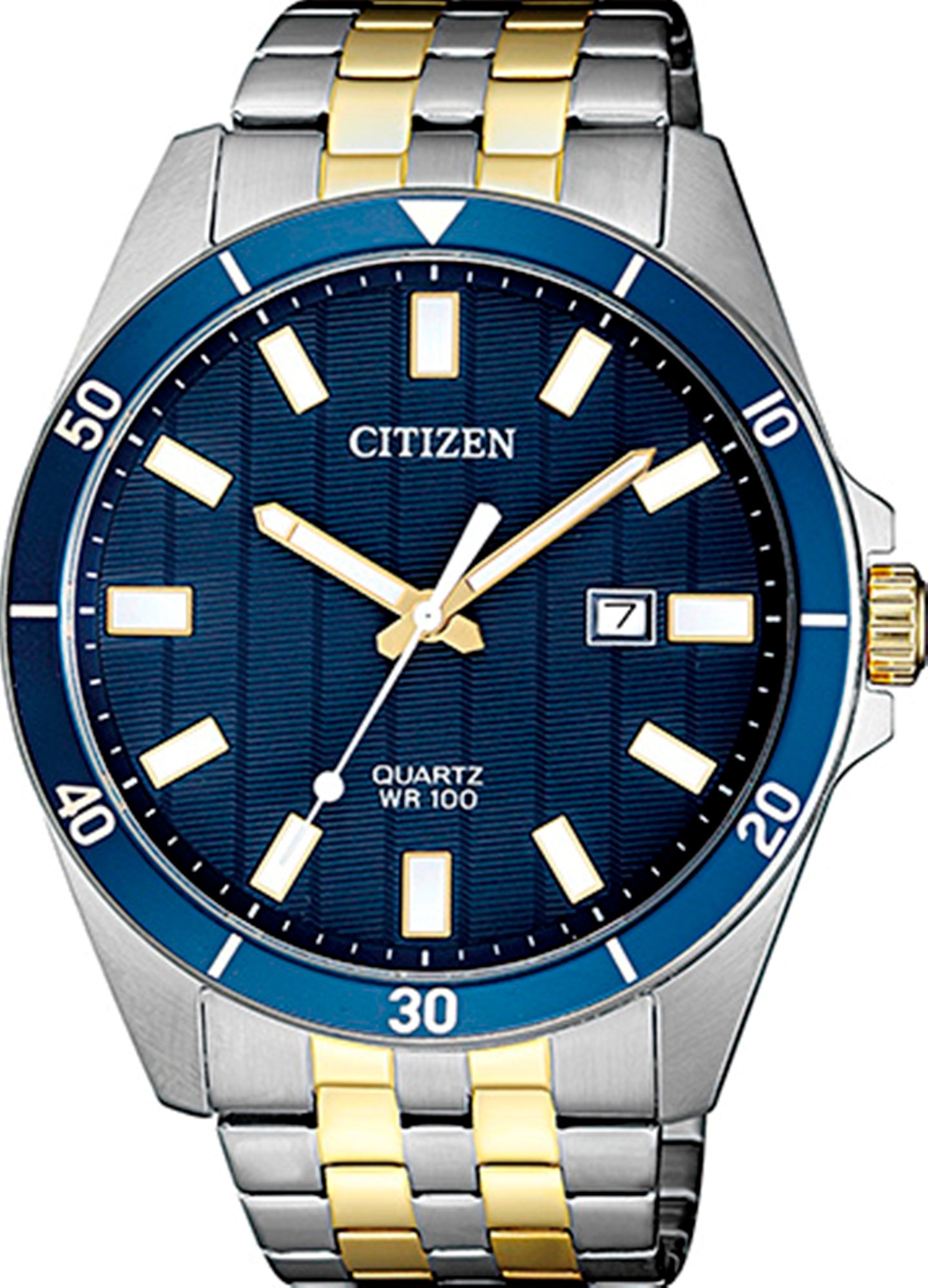 Gents Citizen Eco-Drive Corso Blue Dial Watch