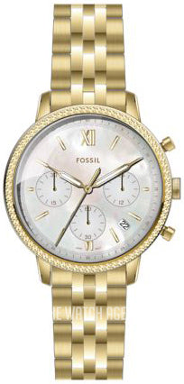 Ladies Fossil Neutra Gold Mother of Pearl Dial
