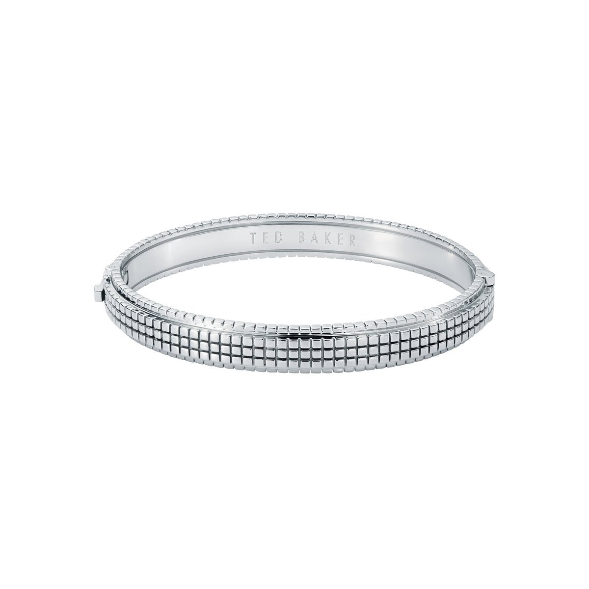 Ted Baker Marelle Silver Plated Square Detail Bangle