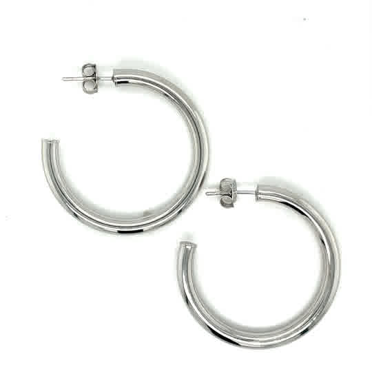 Sterling Silver Hoop Earrings