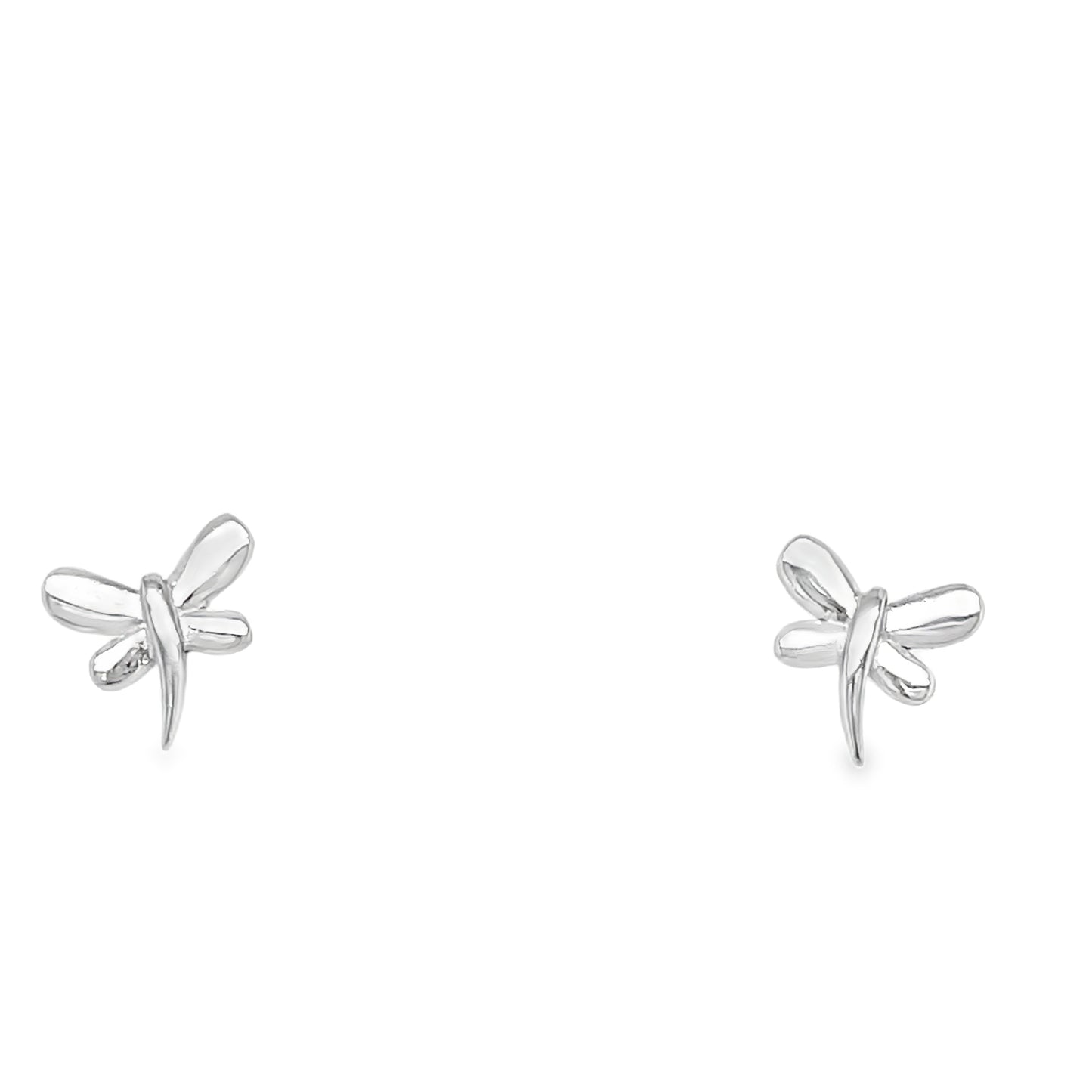 Sterling Silver Dragonfly Pendant and Earring Set