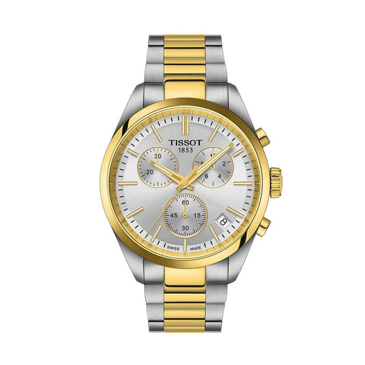 Tissot PR100 Chronograph Siler Dial Gents Watch