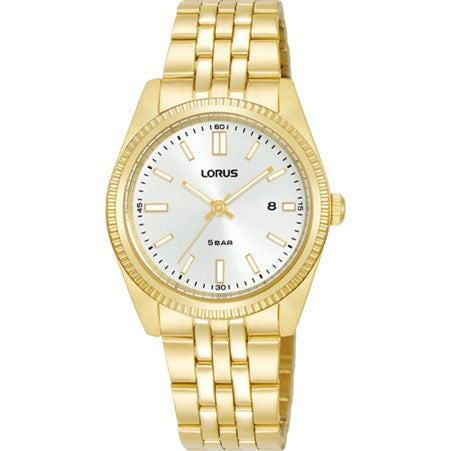 Ladies Rolled Gold Lorus Champagne Dial Watch