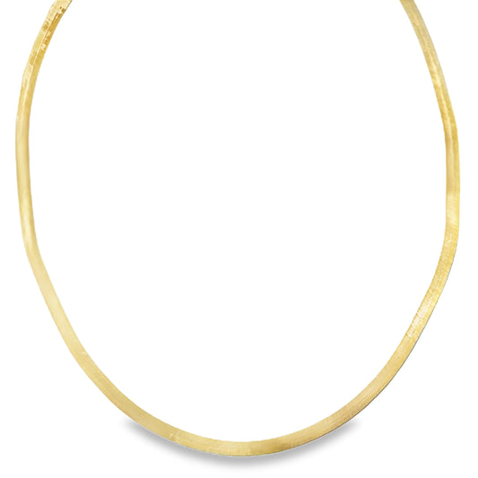 9ct 18' Snake Chain Necklet