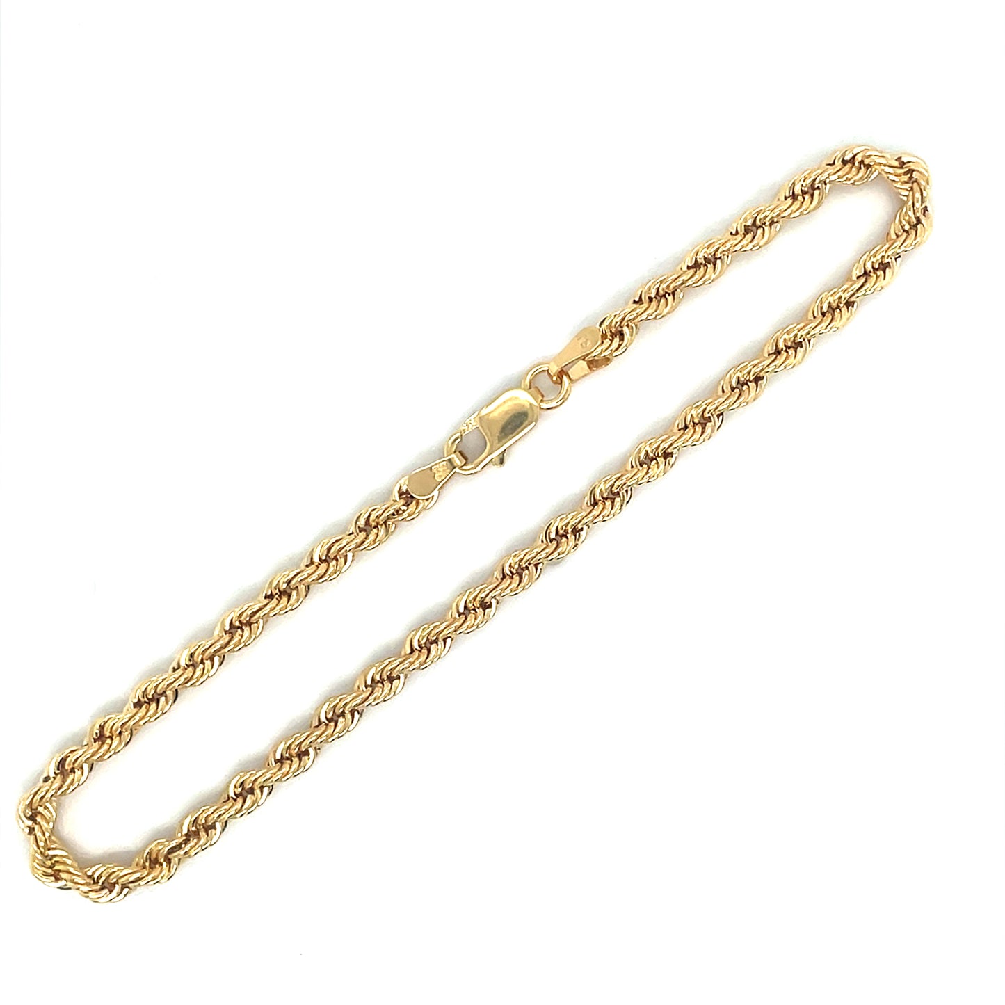 9ct Rope Twist Bracelet 2.3g
