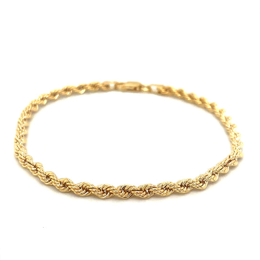 9ct Rope Twist Bracelet 2.3g