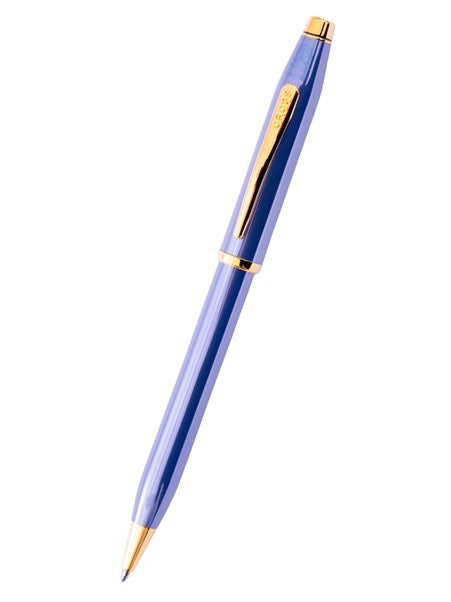 Cross Century II Lavender Blue 23ct Gold Plated Ballpoint Pen