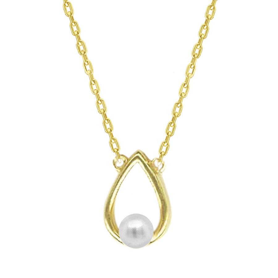 9ct 4mm Freshwater Pearl With Gold Surround