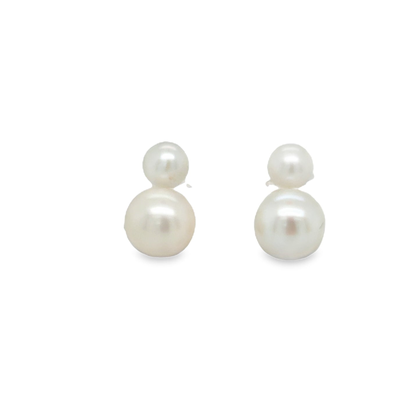 9ct 4-6mm Drop Pearl Earring