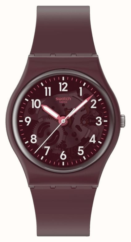 Swatch Thru The Crown Glass Watch