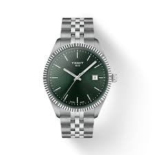 Gents Stainless Steel Tissot Ballade 40mm Green Watch