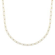 Burren 18ct Gold Plated I'm Not Giving In Paperlink Necklet