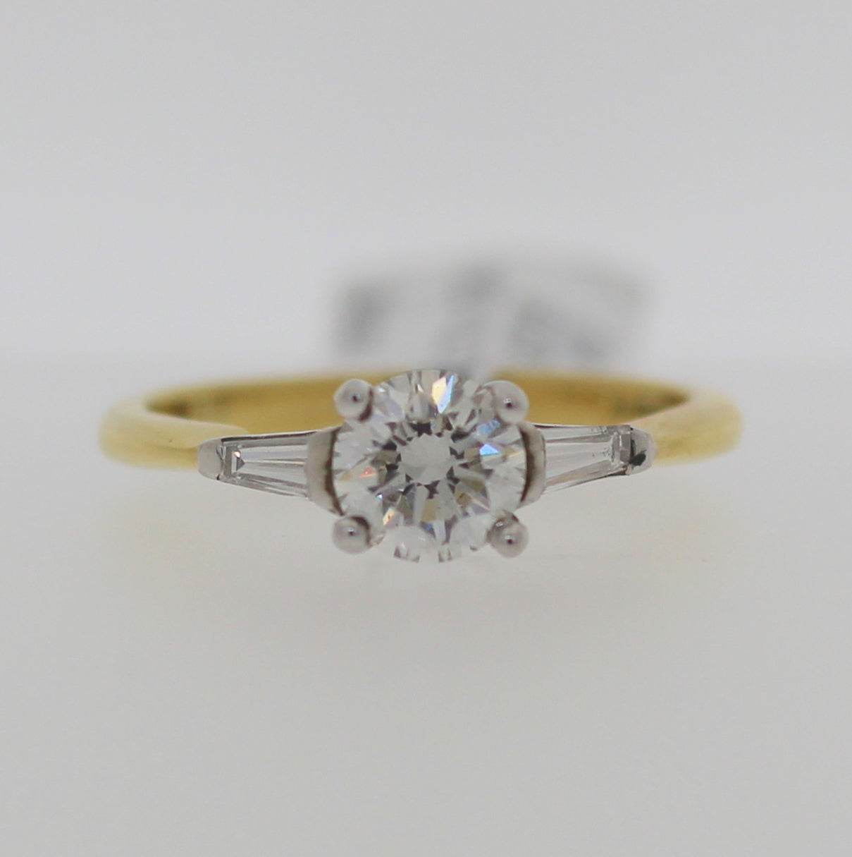 18ct Brilliant Cut Solitaire Diamond Ring 1ct