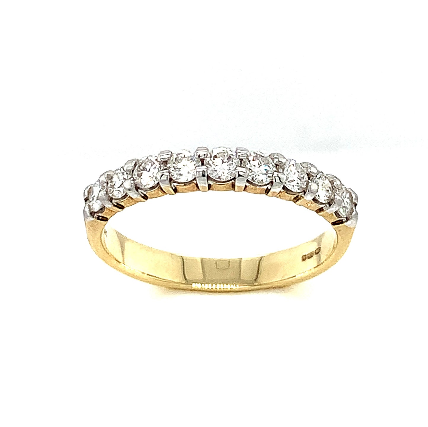 9ct 9 Stone .50ct Diamond Ring