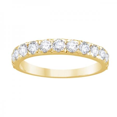 9ct 16stone Eternity .50ct Diamond Ring