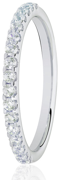 9ct Et Wh Rd Br Claw.33