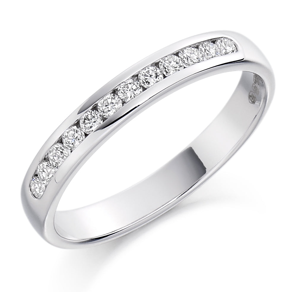 18ct Et Wh Chan Set .25