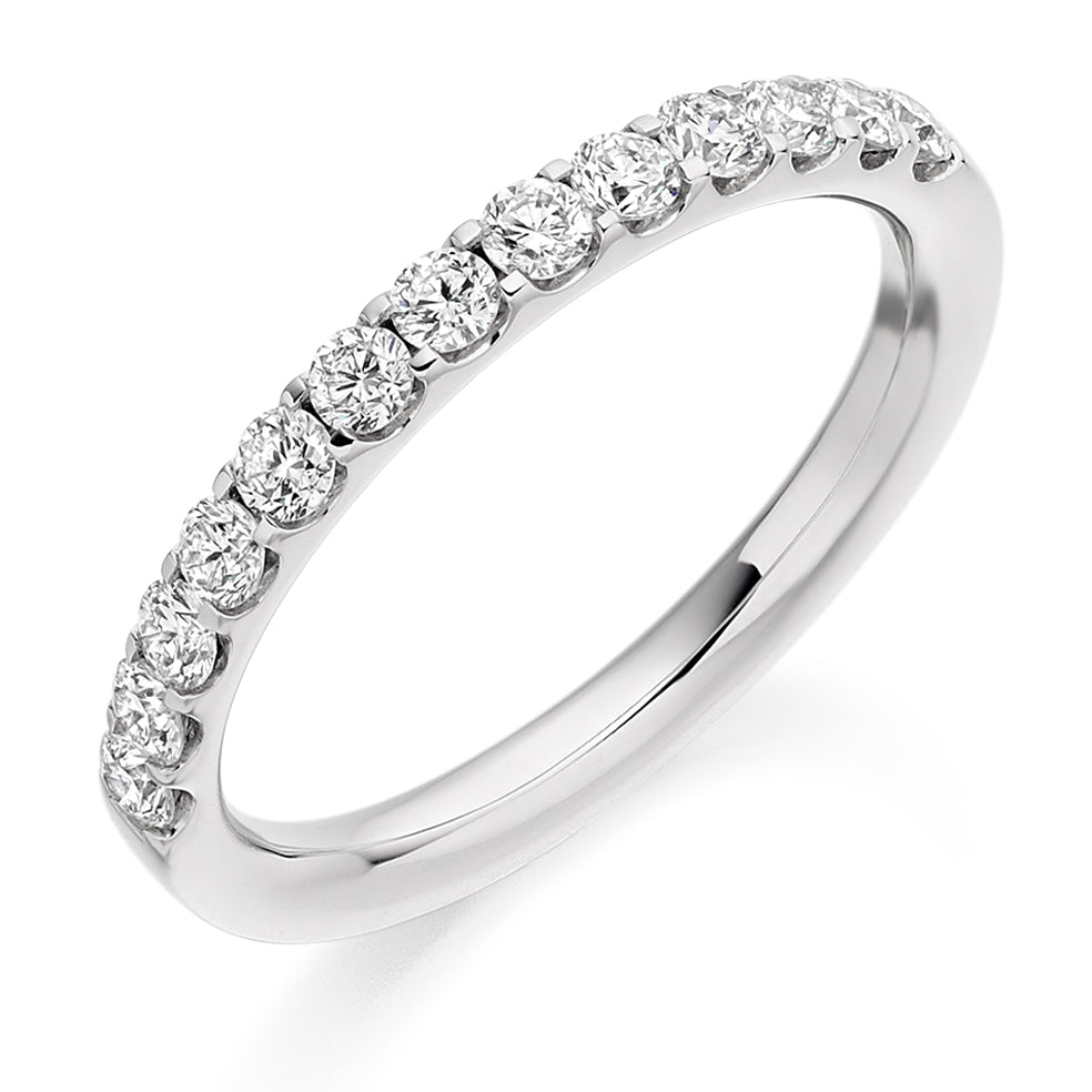 9ct Et Wh 13st Claw .50