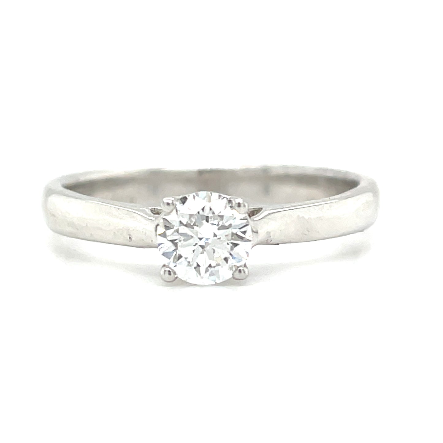 9ct Sol Wh Rd C/Di.50