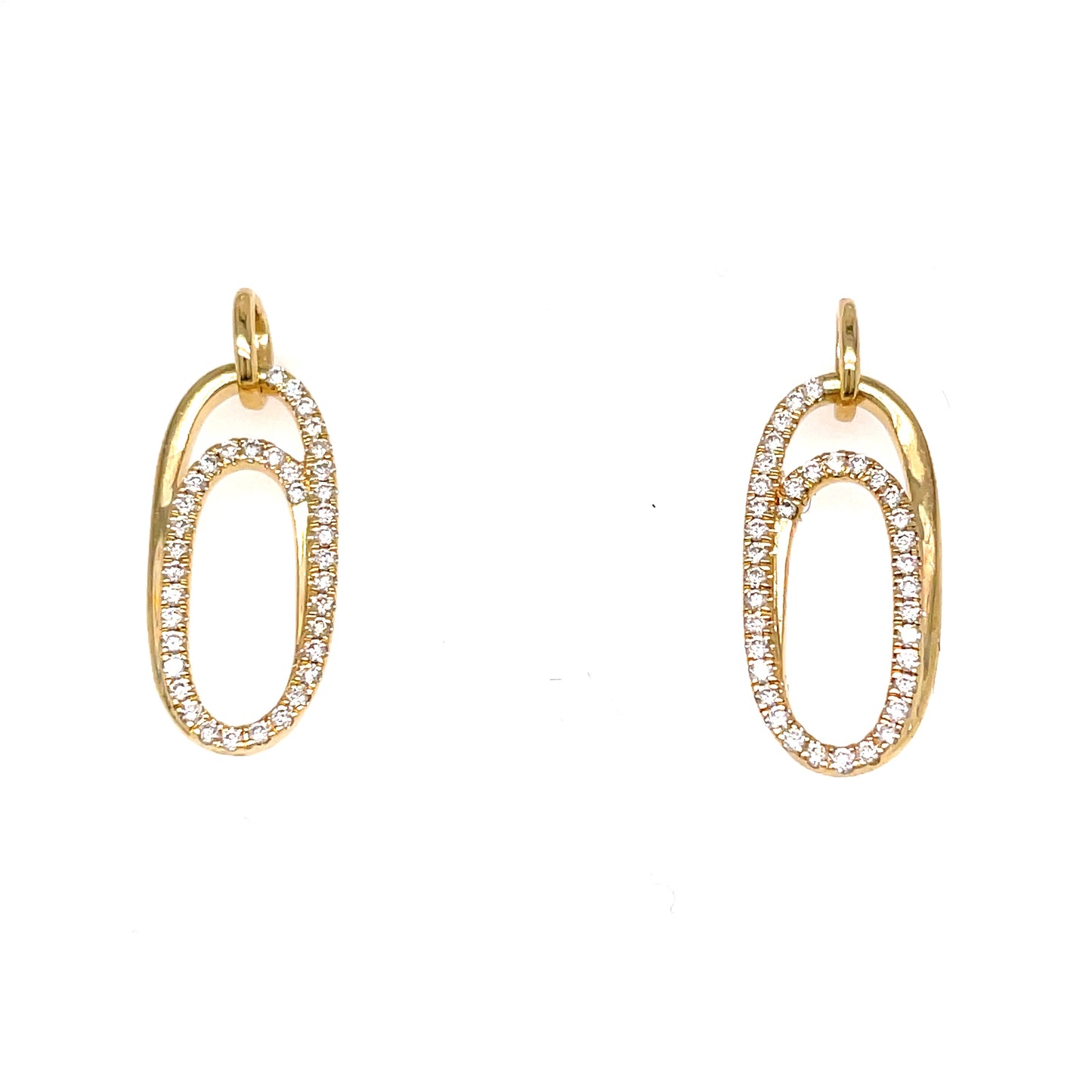9ct Droop Loop .30ct Diamond Earring