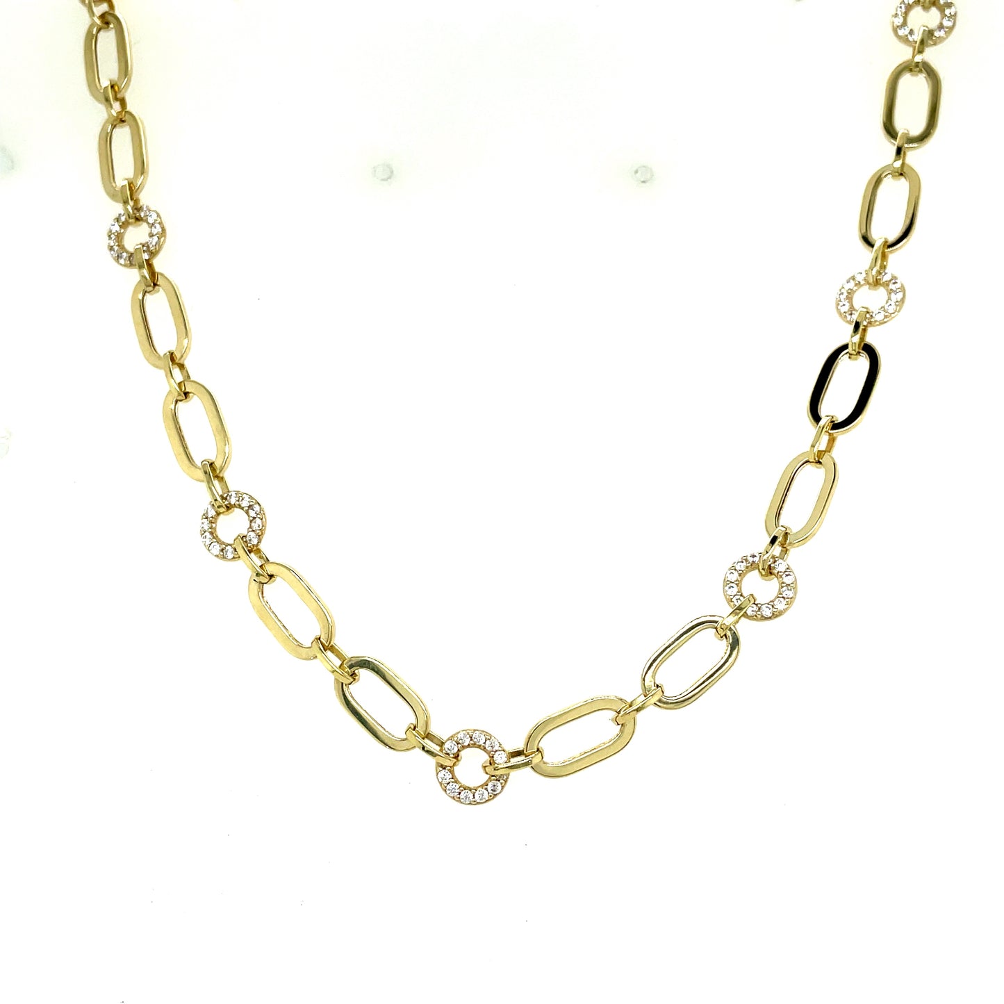 9ct Nlet 2 Col Long Bar