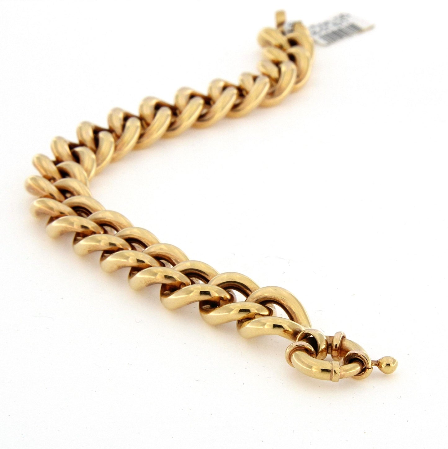 9 Ct Hollow Curb Bracelet