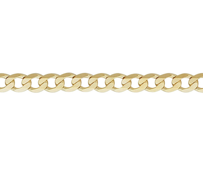 9ct Gents Curb Bracelet