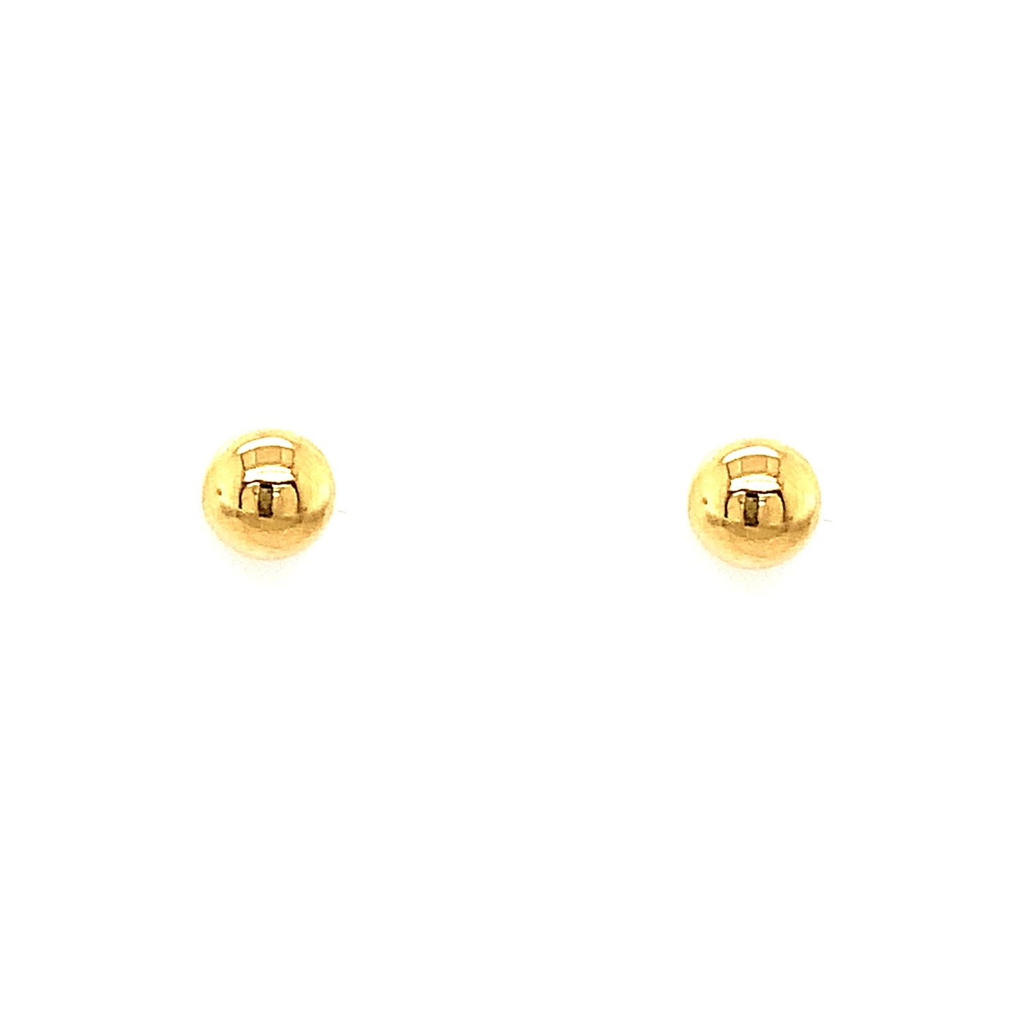 9ct Ball 5mm Polished Stud Earrings