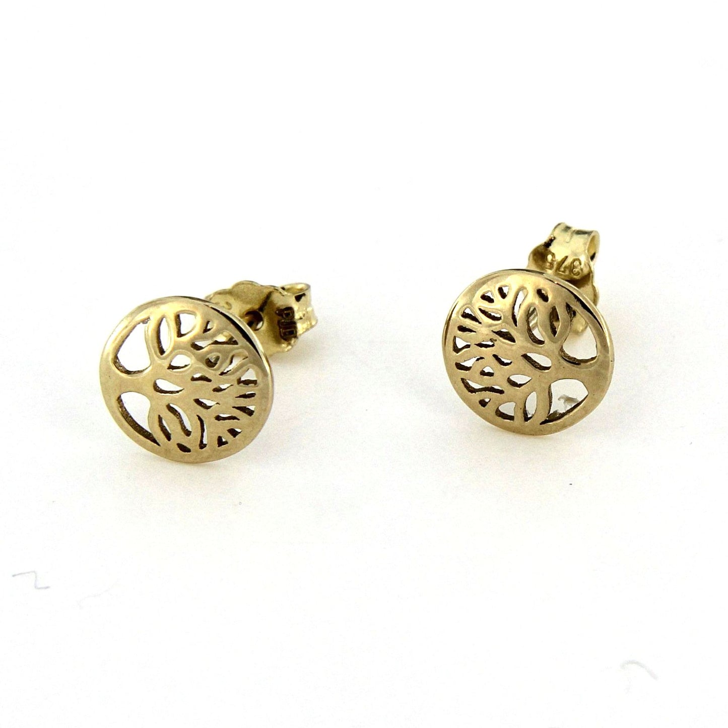 9ct Tree Of Life Earrings