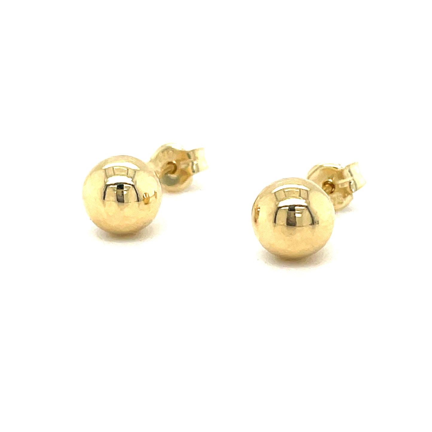 9ct 6mm Ball Stud Earrings
