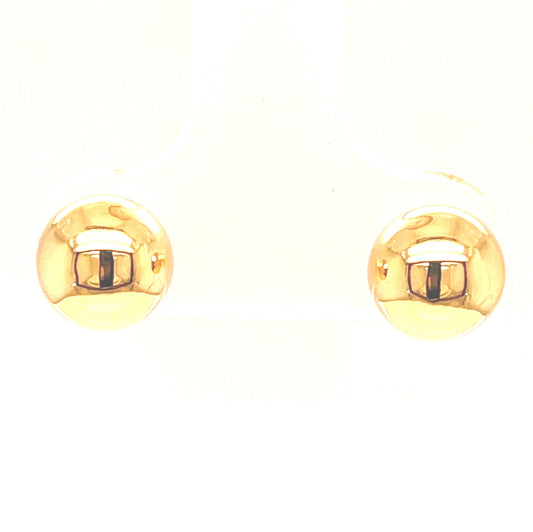 9ct 7mm Ball Stud Earrings