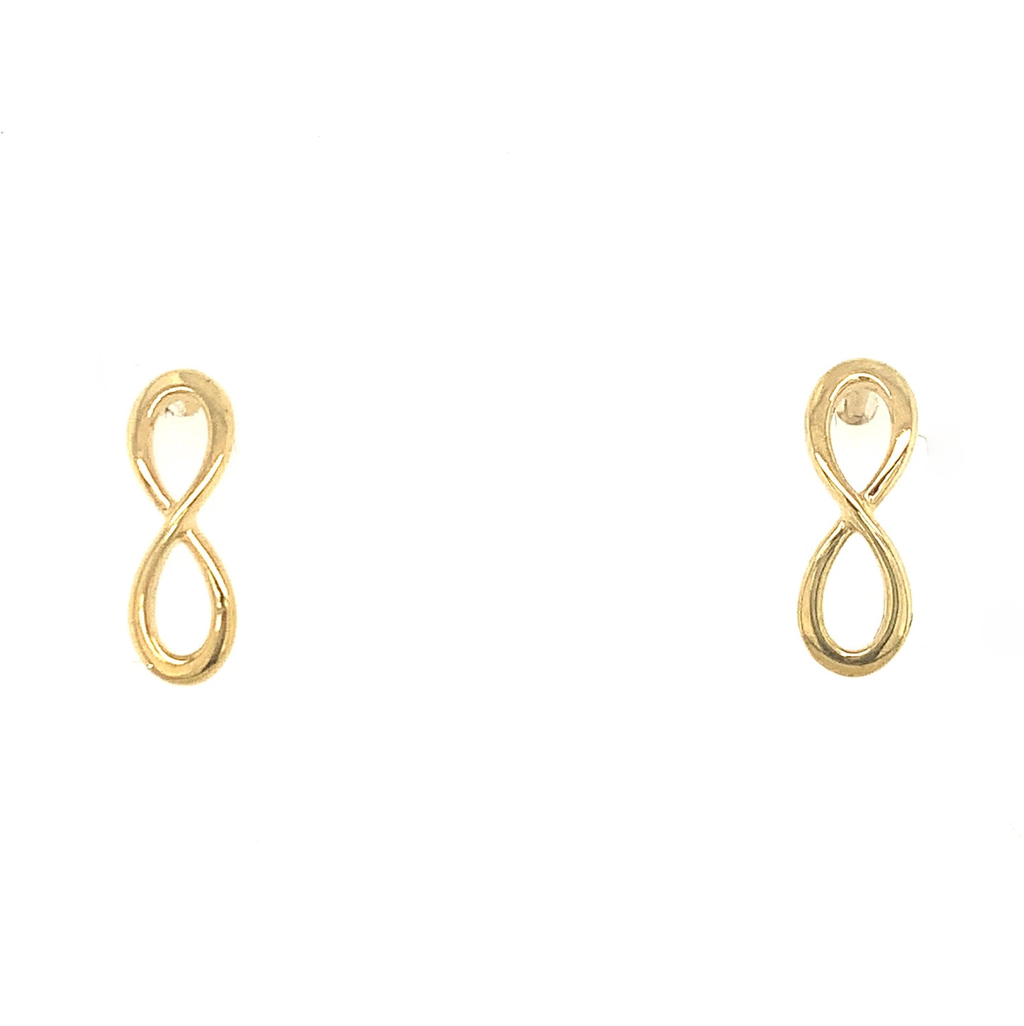 9ct Infinity Earrings