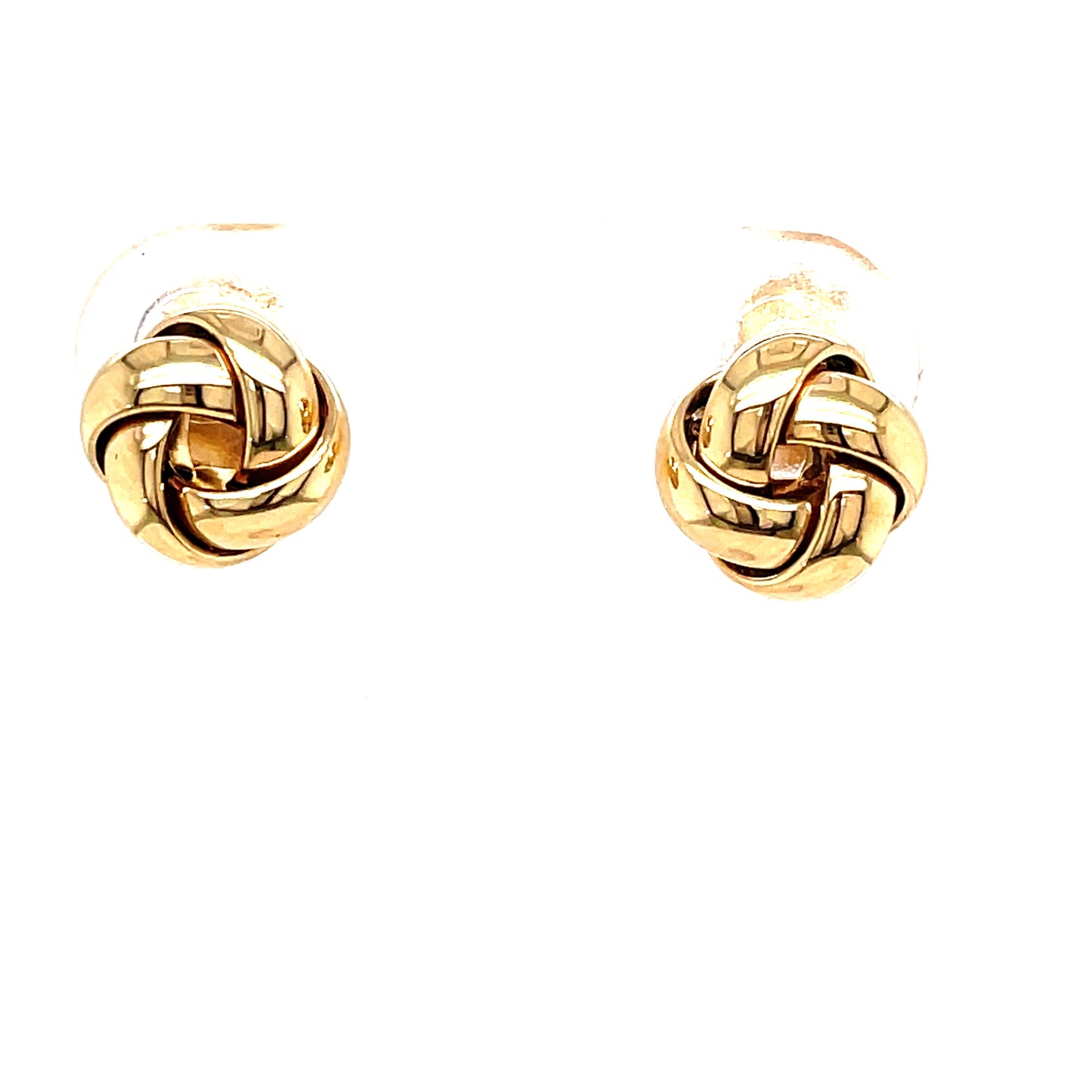 9ct Stud Earring With Knot Detail