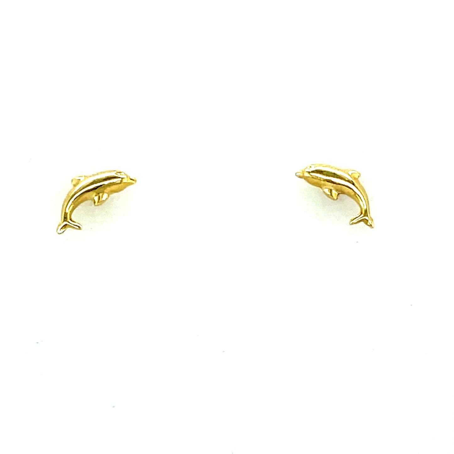 9ct Dolphin Earrings