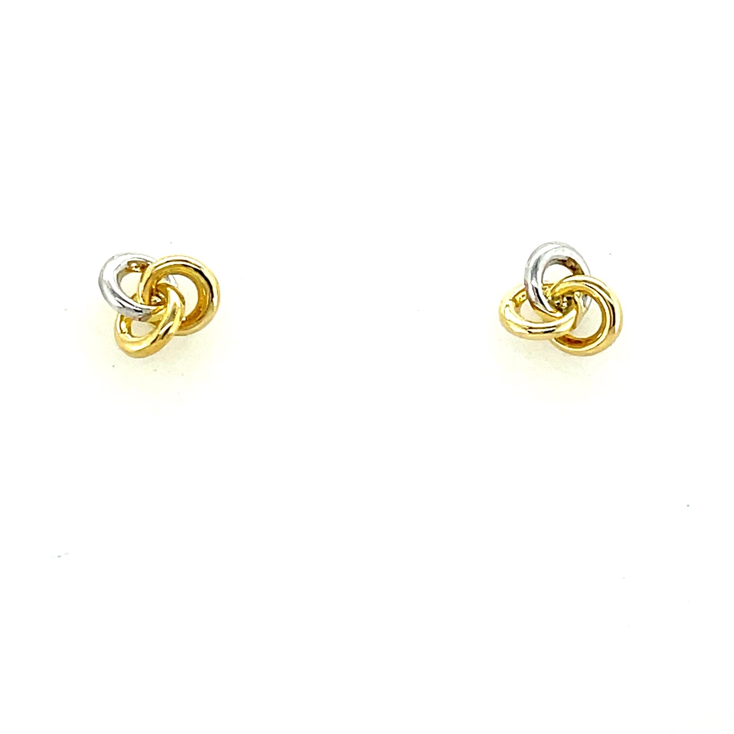 9ct Triple Loop Earring