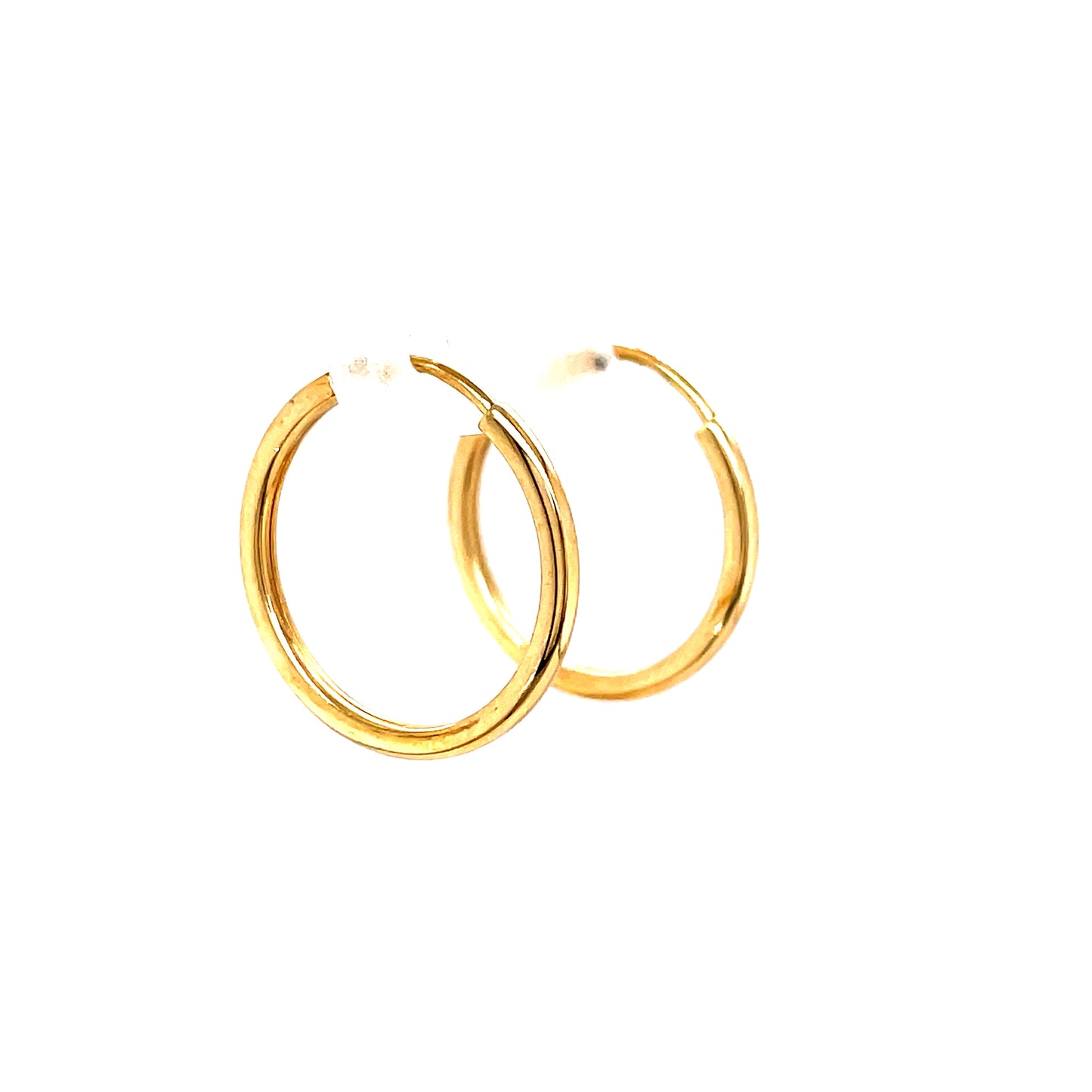 9ct 15mm Sleeper Hoop Earring