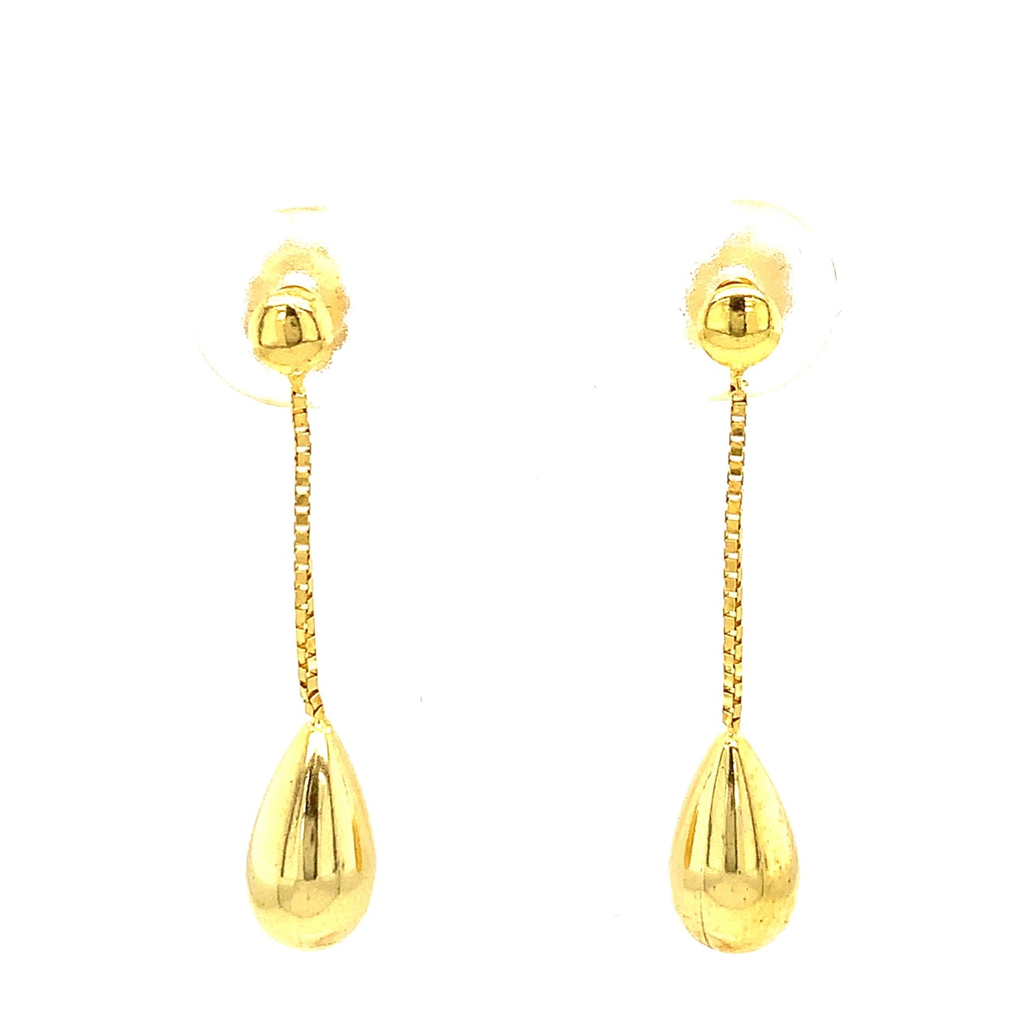9ct Tear Drop Earrings