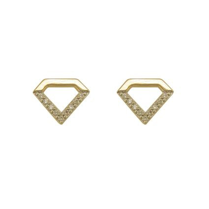 9ct Cubic Zirconia Earrings