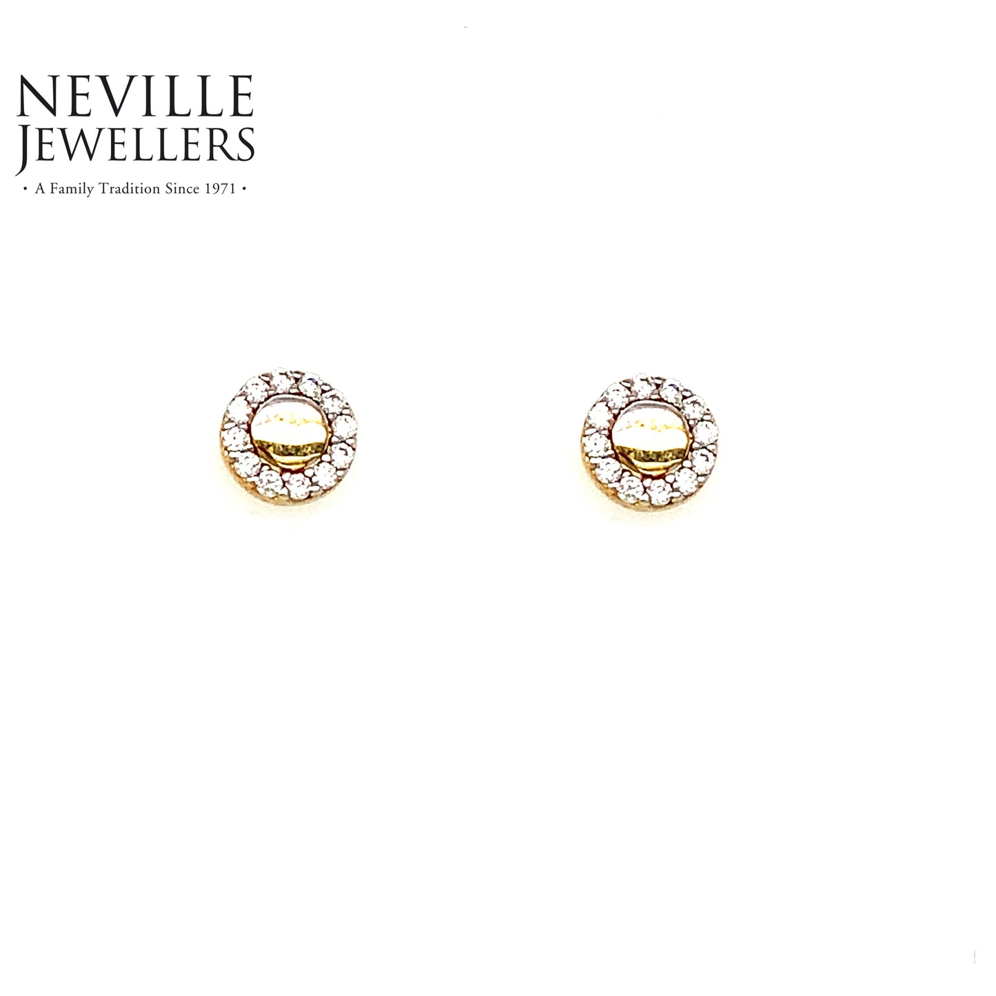9ct Cubic Zirconia Earrings