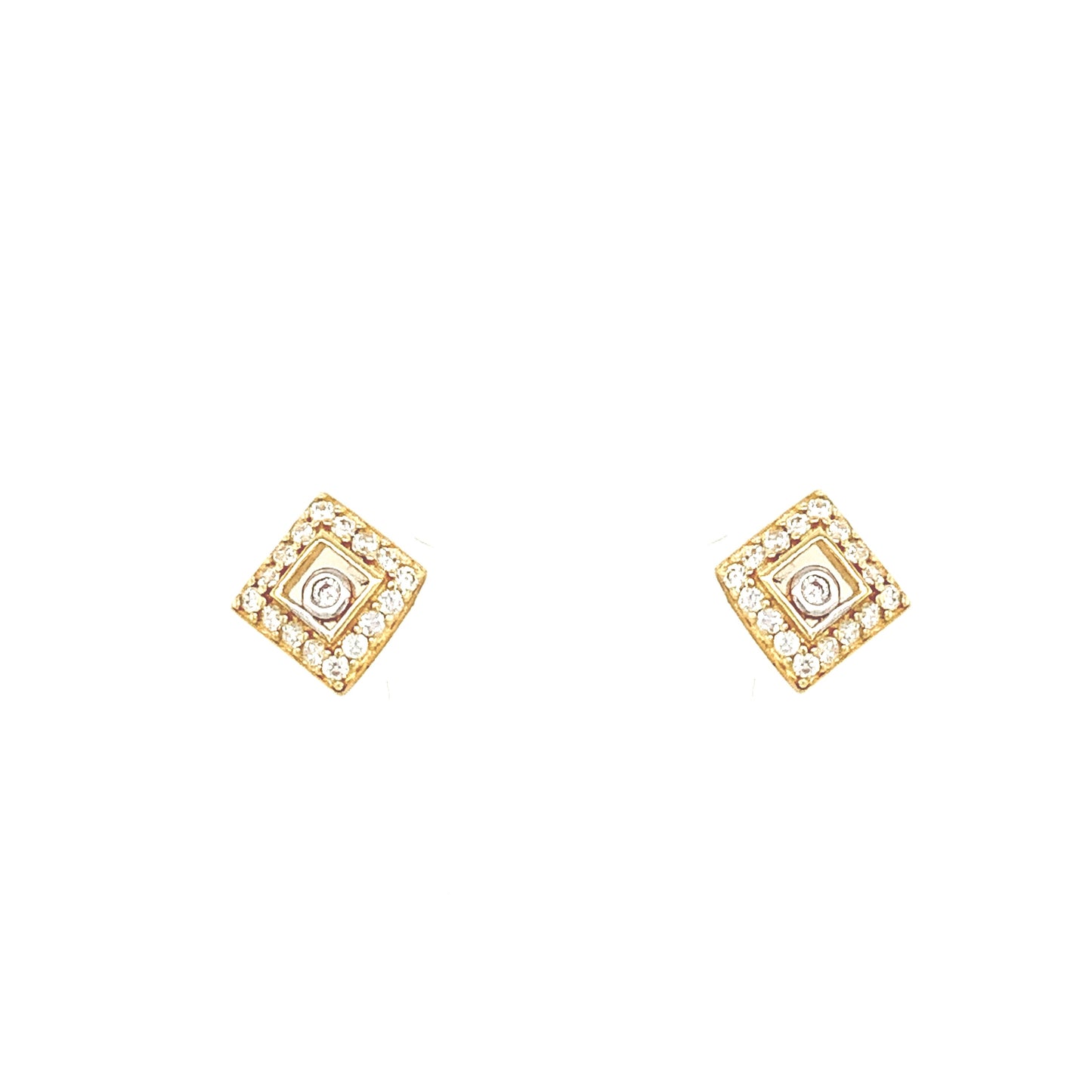 9ct Cubic Zirconia Earrings