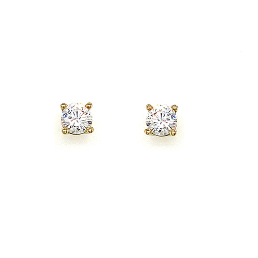9ct Cubic Zirconia Earrings