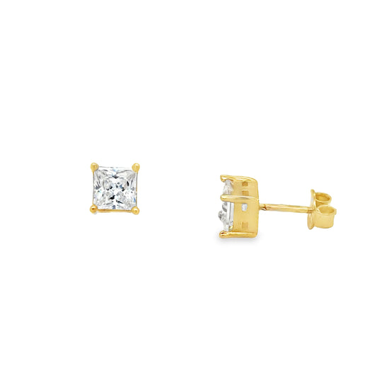 9ct Cubic Zirconia Earrings