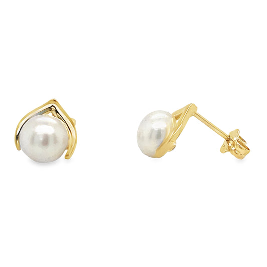 9ct Pearl Earrings